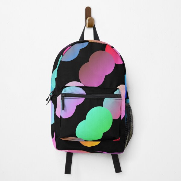 Item preview, Clashing Blurry Neon Circles - Artistic Abstract Pattern Design designed and sold by signshirtz.