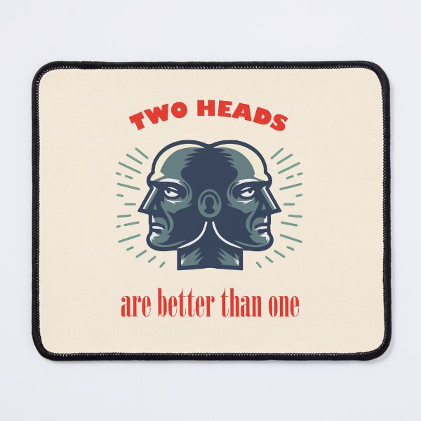 Item preview, Two Heads designed and sold by BackTime.