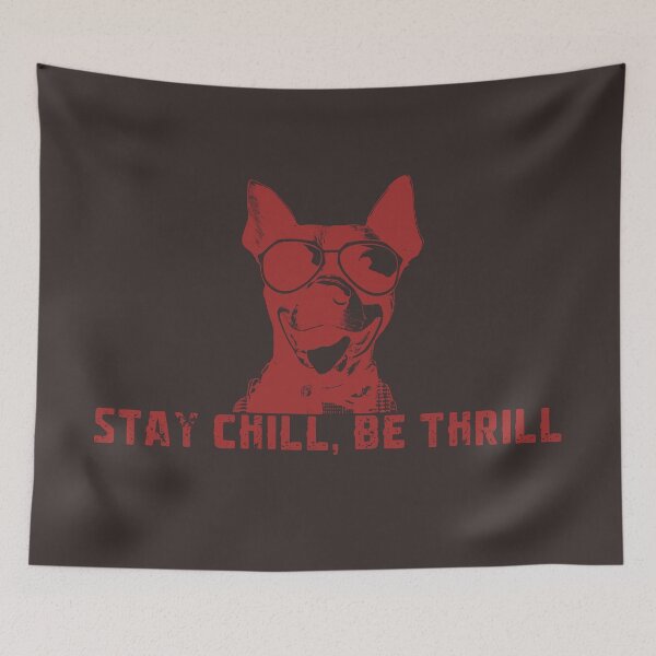 Item preview, Stay Chill, Be Thrill Tee #2 designed and sold by purrfect pattern.