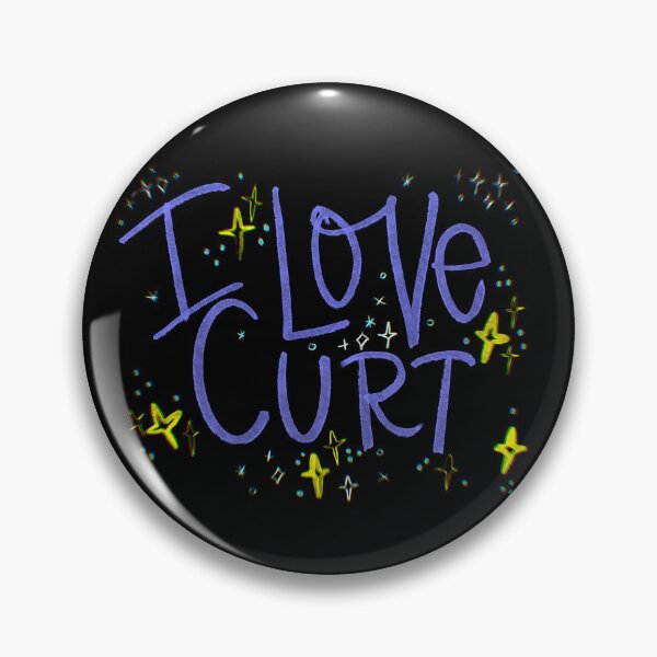 Item preview, I LOVE CURT CUSTOM NAME PURPLE designed and sold by GIVENGRACE.ART.