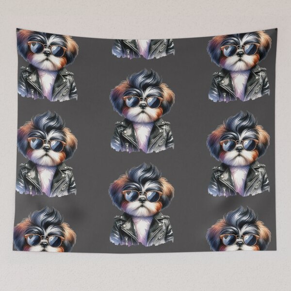 Item preview, Shih Tzu Rock Star designed and sold by 93-Store.