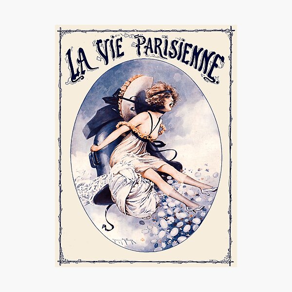 Item preview, La Vie Parisienne - Pour Les Pâques Victorieuses Les Retour des Cloche - Art Deco designed and sold by elektronen.