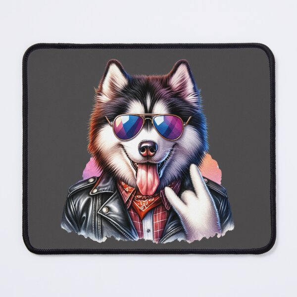 Item preview, Siberian Husky Rock Star designed and sold by 93-Store.