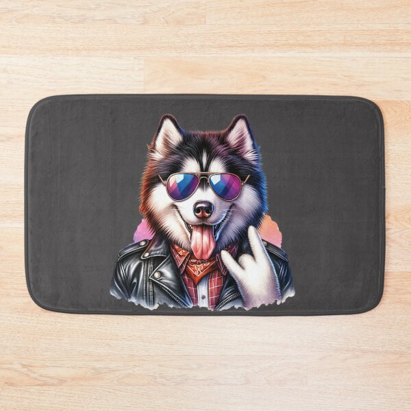 Item preview, Siberian Husky Rock Star designed and sold by 93-Store.