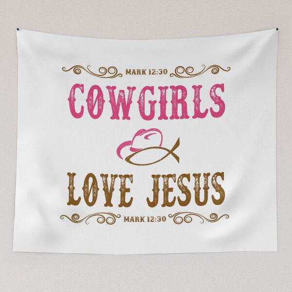 Item preview, Cowgirls Love Jesus Christian God Bible designed and sold by Etikett.