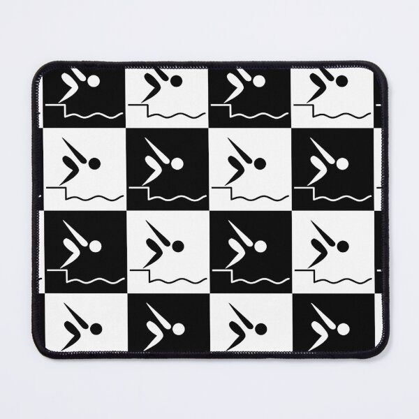 Item preview, Olympic Sports Series Classic Art Black & White Diving designed and sold by Felipe G Studio.