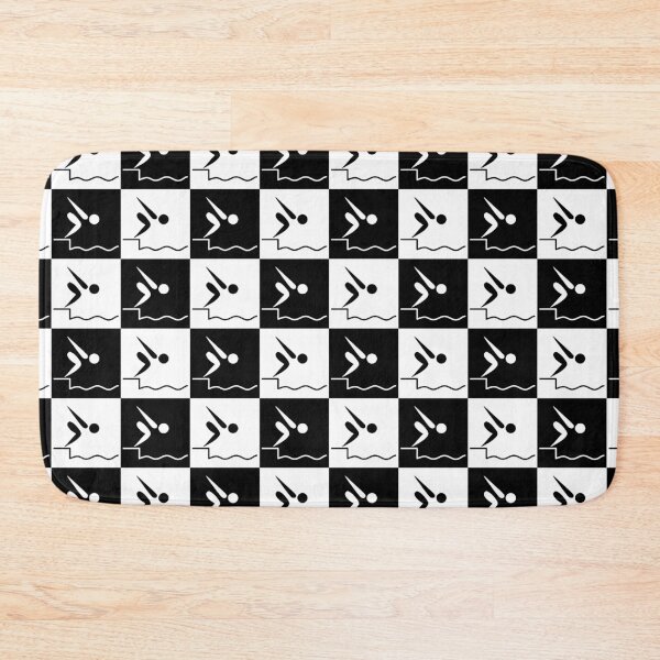 Item preview, Olympic Sports Series Classic Art Black & White Diving designed and sold by Felipe G Studio.