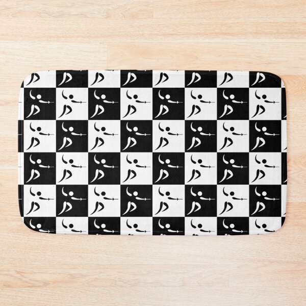 Item preview, Olympic Sports Series Classic Art Black & White Fencing designed and sold by Felipe G Studio.