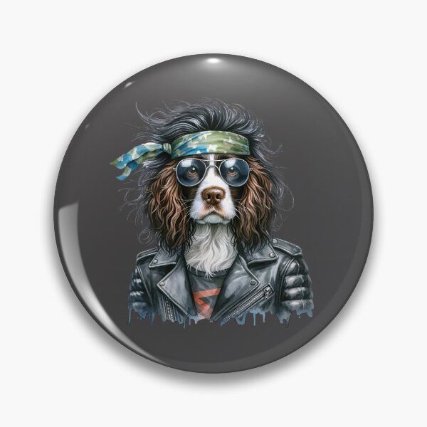 Item preview, Springer Spaniel Rock Star designed and sold by 93-Store.