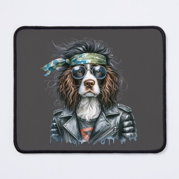 Item preview, Springer Spaniel Rock Star designed and sold by 93-Store.