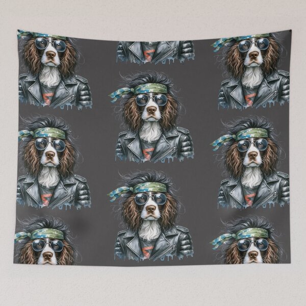 Item preview, Springer Spaniel Rock Star designed and sold by 93-Store.