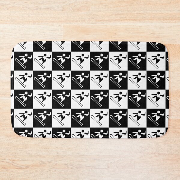 Item preview, Olympic Sports Series Classic Art Black & White Snowboarding designed and sold by Felipe G Studio.