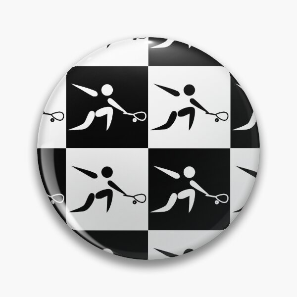 Item preview, Olympic Sports Series Classic Art Black & White Squash designed and sold by Felipe G Studio.