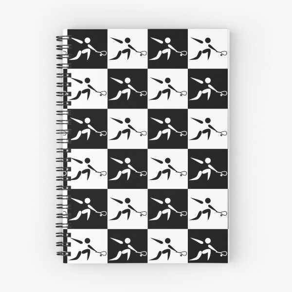 Item preview, Olympic Sports Series Classic Art Black & White Squash designed and sold by Felipe G Studio.