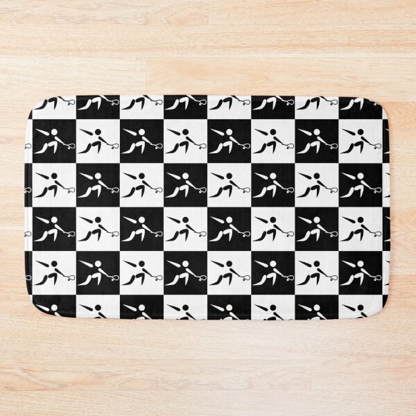 Item preview, Olympic Sports Series Classic Art Black & White Squash designed and sold by Felipe G Studio.