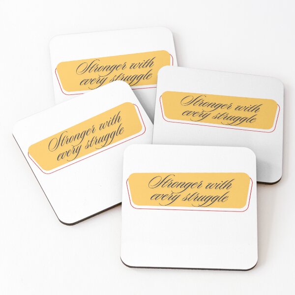 Item preview, Stronger With Every Struggle designed and sold by INK-Designers.