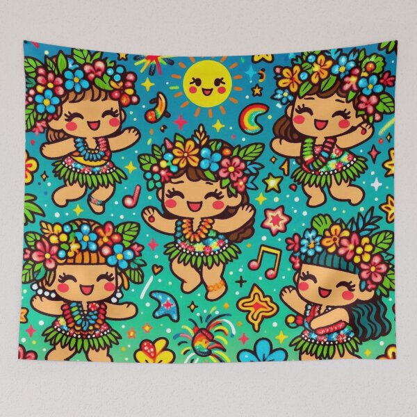 Item preview, Enchanting Hula Kids - 062 designed and sold by sagaofsilence.