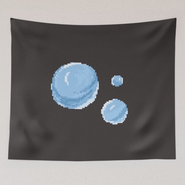 Item preview, water particle pixel art designed and sold by helixter.