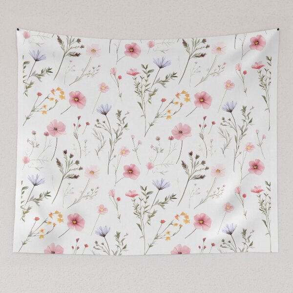 Item preview, Pressed Flowers Botanical Patterns designed and sold by Mandie Kuo.