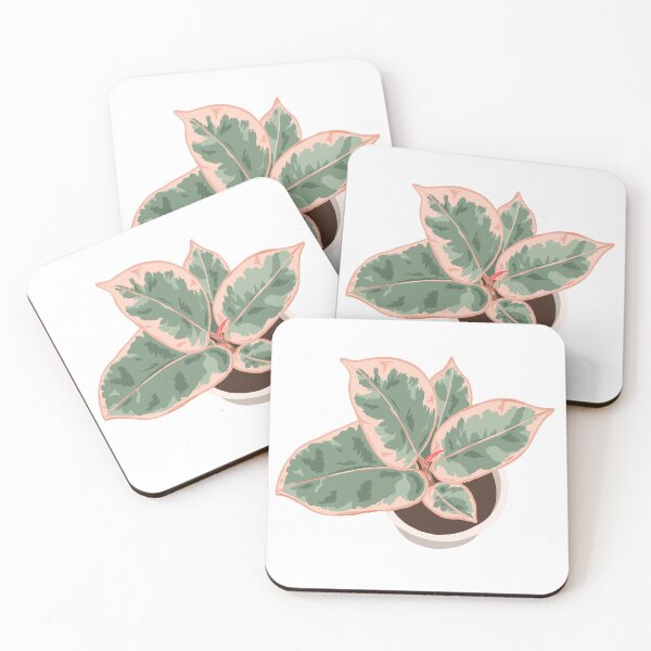 Item preview, Red Ruby Ficus Houseplant Drawing designed and sold by chicksdoings.