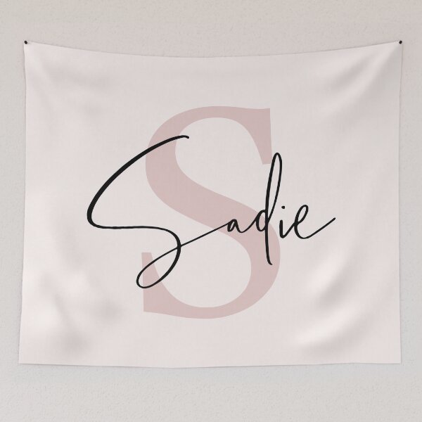 Item preview, Sadie - Custom name on black cursive font designed and sold by To the Lua.
