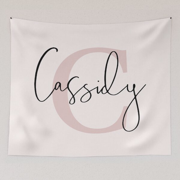 Item preview, Cassidy - Custom name on black cursive font  designed and sold by To the Lua.