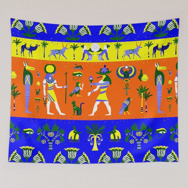 Item preview, ancient egyptian mummy tomb art designed and sold by Gossip Rag.