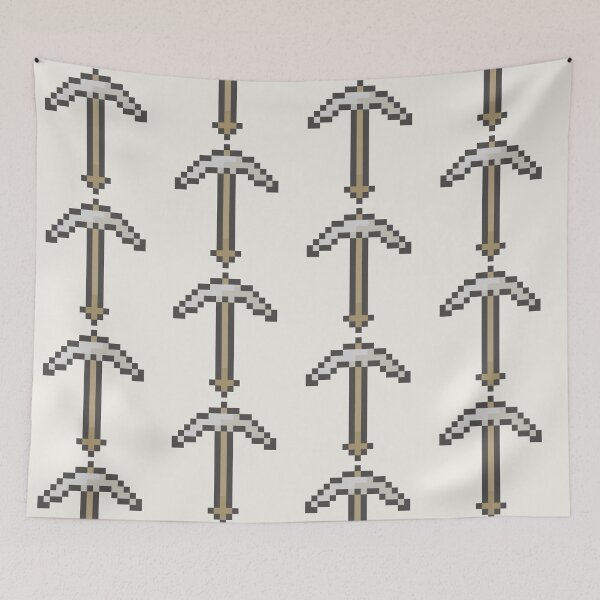 Item preview, pickaxe pixel art  designed and sold by helixter.