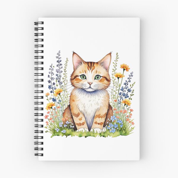 Item preview, Highlander Cat And Flowers designed and sold by TheAnimalZ00.