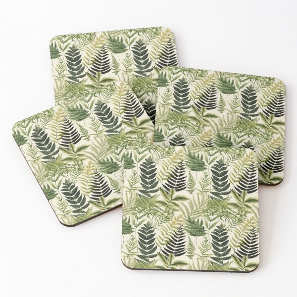 Item preview, Realistic Botanic Ferns and Leaves Patterns designed and sold by Mandie Kuo.