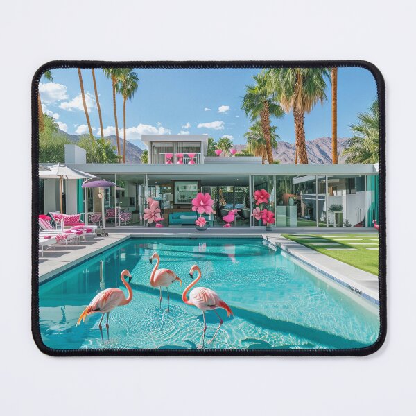 Item preview, Pink Flamingo Pad designed and sold by DreamerBot.