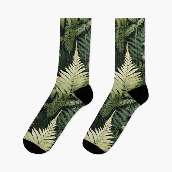 Item preview, Realistic Botanic Ferns and Leaves Patterns designed and sold by Mandie Kuo.
