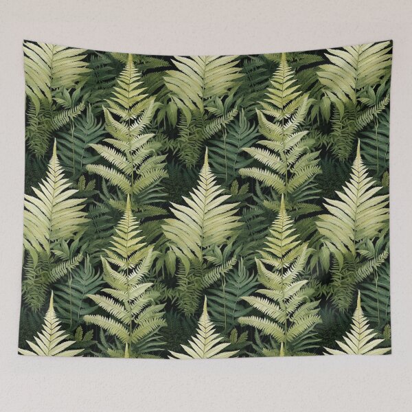 Item preview, Realistic Botanic Ferns and Leaves Patterns designed and sold by Mandie Kuo.