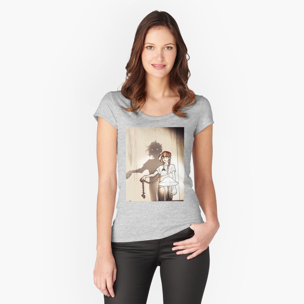 Item preview, Fitted Scoop T-Shirt designed and sold by Raxeira.
