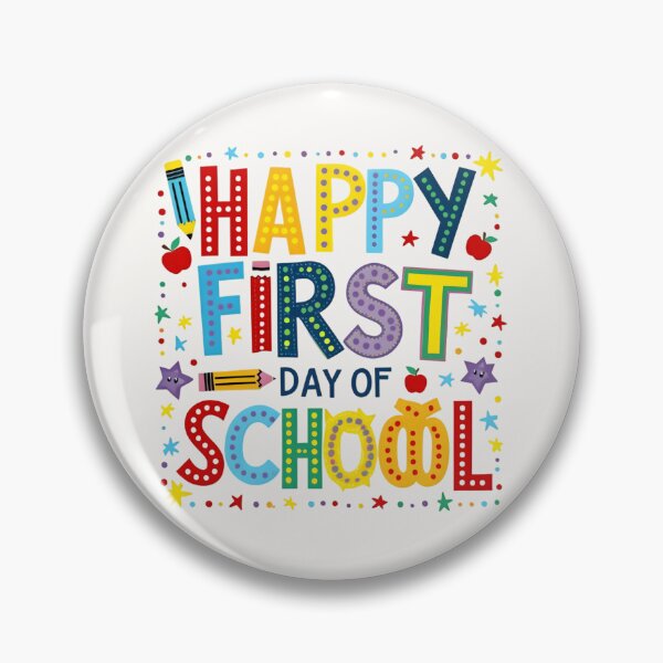 Item preview, happy first day of school designed and sold by GogoGrove.