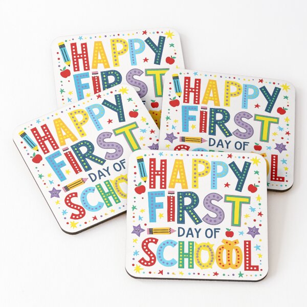 Item preview, happy first day of school designed and sold by GogoGrove.
