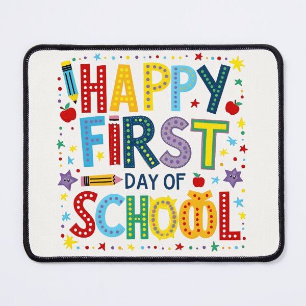 Item preview, happy first day of school designed and sold by GogoGrove.