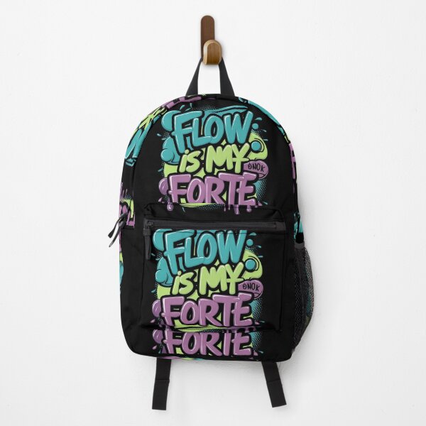 Item preview, Flow is my forte Classic Rap Beats 90s Hip Hop Music Design designed and sold by RadDeck.