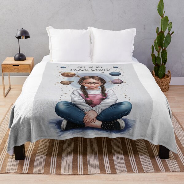 Item preview, Off in my owwn world designed and sold by DelyCada.