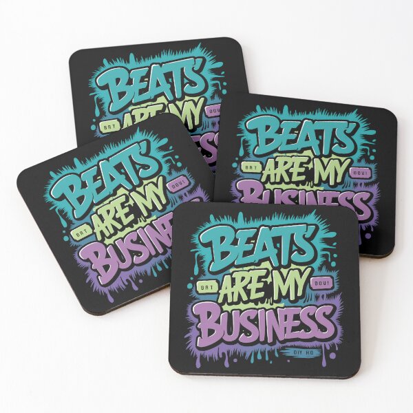Item preview, Beats are my business Hip Hop Icons Tribute to Legendary Rappers Design designed and sold by RadDeck.