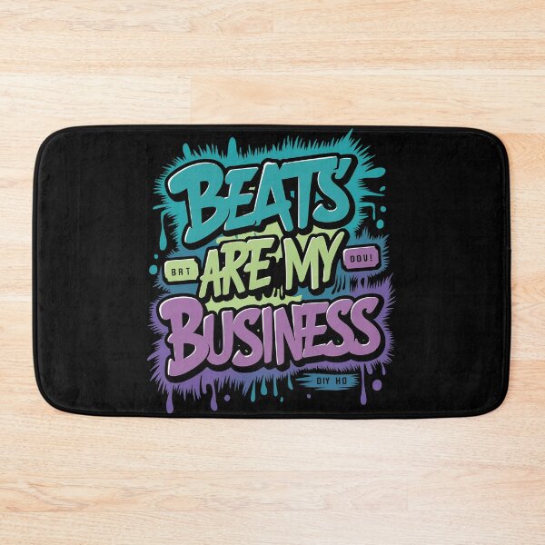 Item preview, Beats are my business Hip Hop Icons Tribute to Legendary Rappers Design designed and sold by RadDeck.
