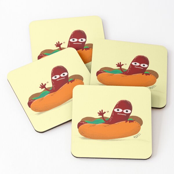 Item preview, Doubtful Hot Dog designed and sold by lekim-design.