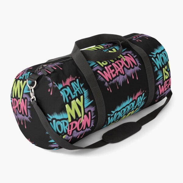 Item preview, Words are my weapon Boom Bap Rhythm Classic 90s Hip Hop Design designed and sold by RadDeck.