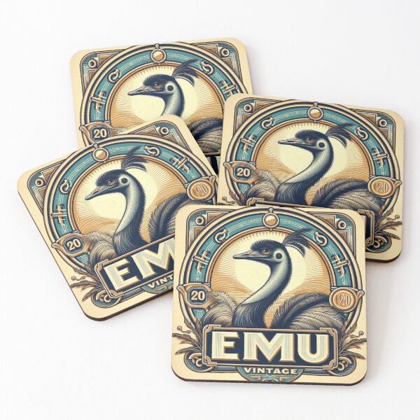 Item preview, Vintage Emu animal designed and sold by RetroNibylander.