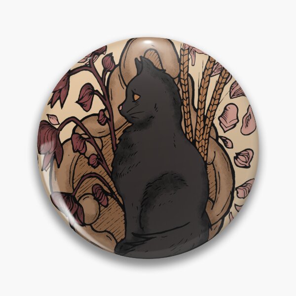 Item preview, Autumn Kitten - Abstract Witch Art designed and sold by NelRiott.