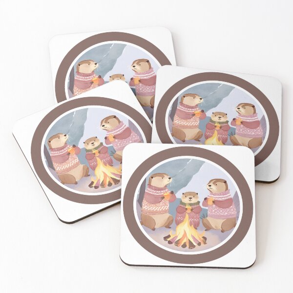 Item preview, Otter family photo designed and sold by annmariek2018.