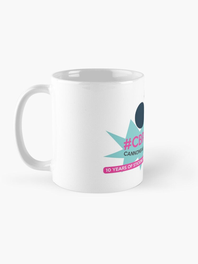 Alternate view of CBR10 Anniversary Design Coffee Mug