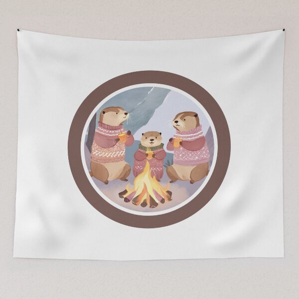 Item preview, Otter family photo designed and sold by annmariek2018.