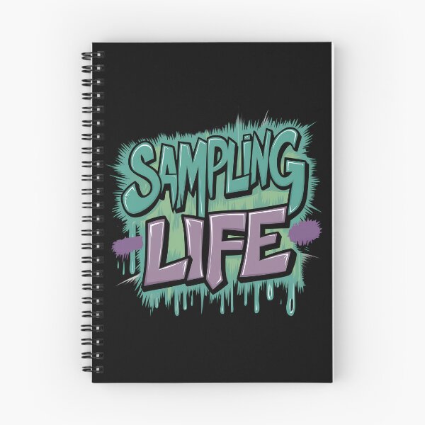 Item preview, Sampling Life Classic Hip Hop Vinyl 90s Rap Music Design designed and sold by RadDeck.