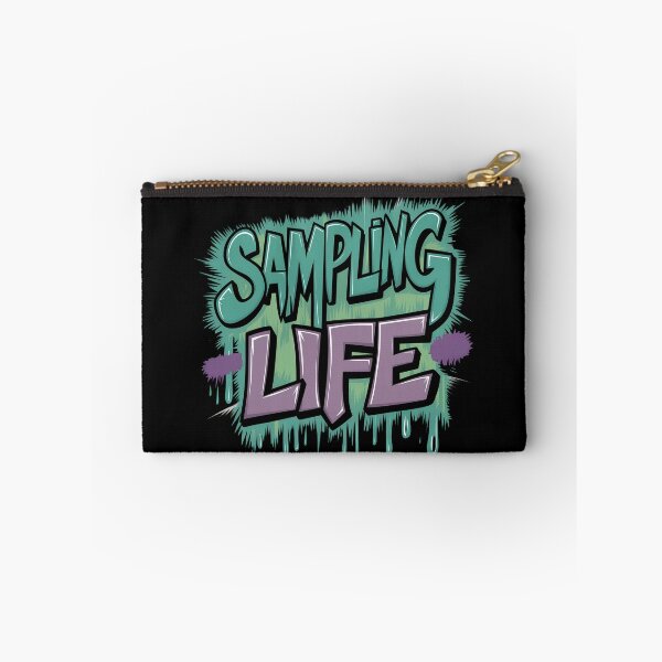 Item preview, Sampling Life Classic Hip Hop Vinyl 90s Rap Music Design designed and sold by RadDeck.
